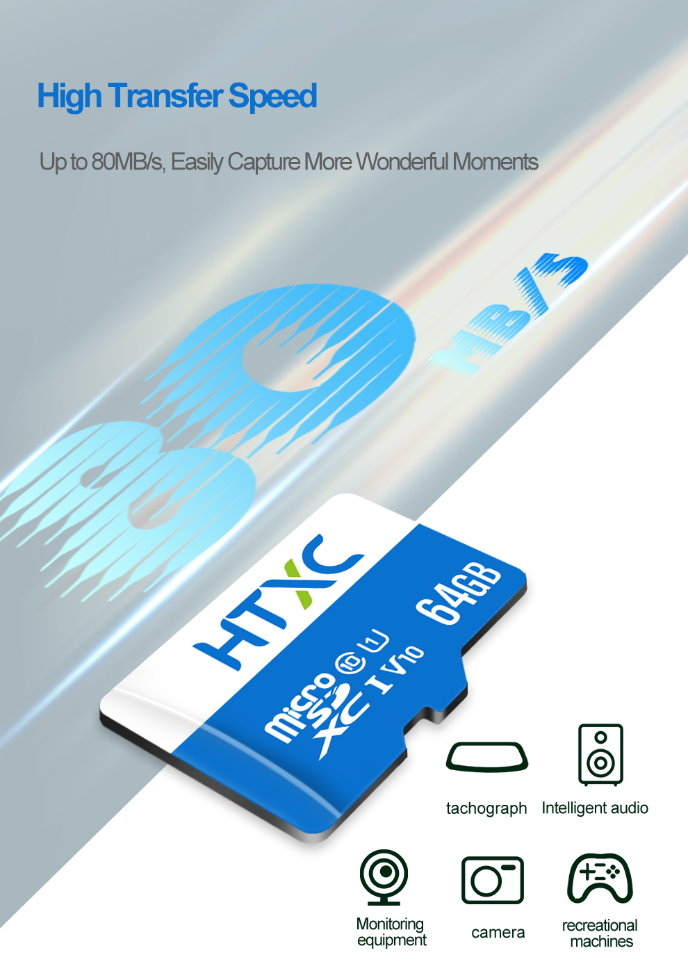 64GB microSD Memory Card