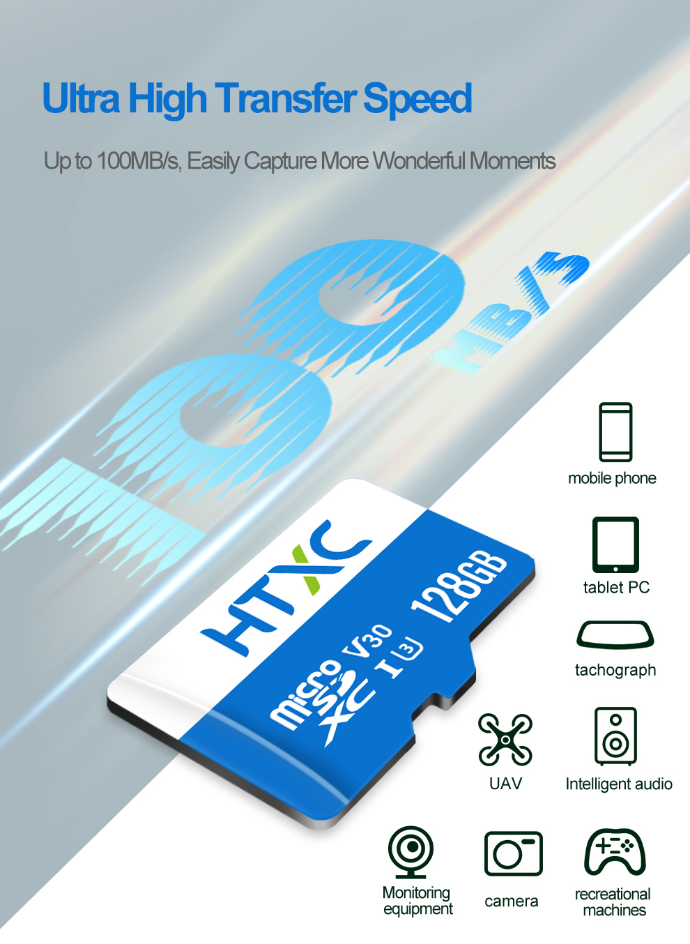 128GB microSD Memory Card