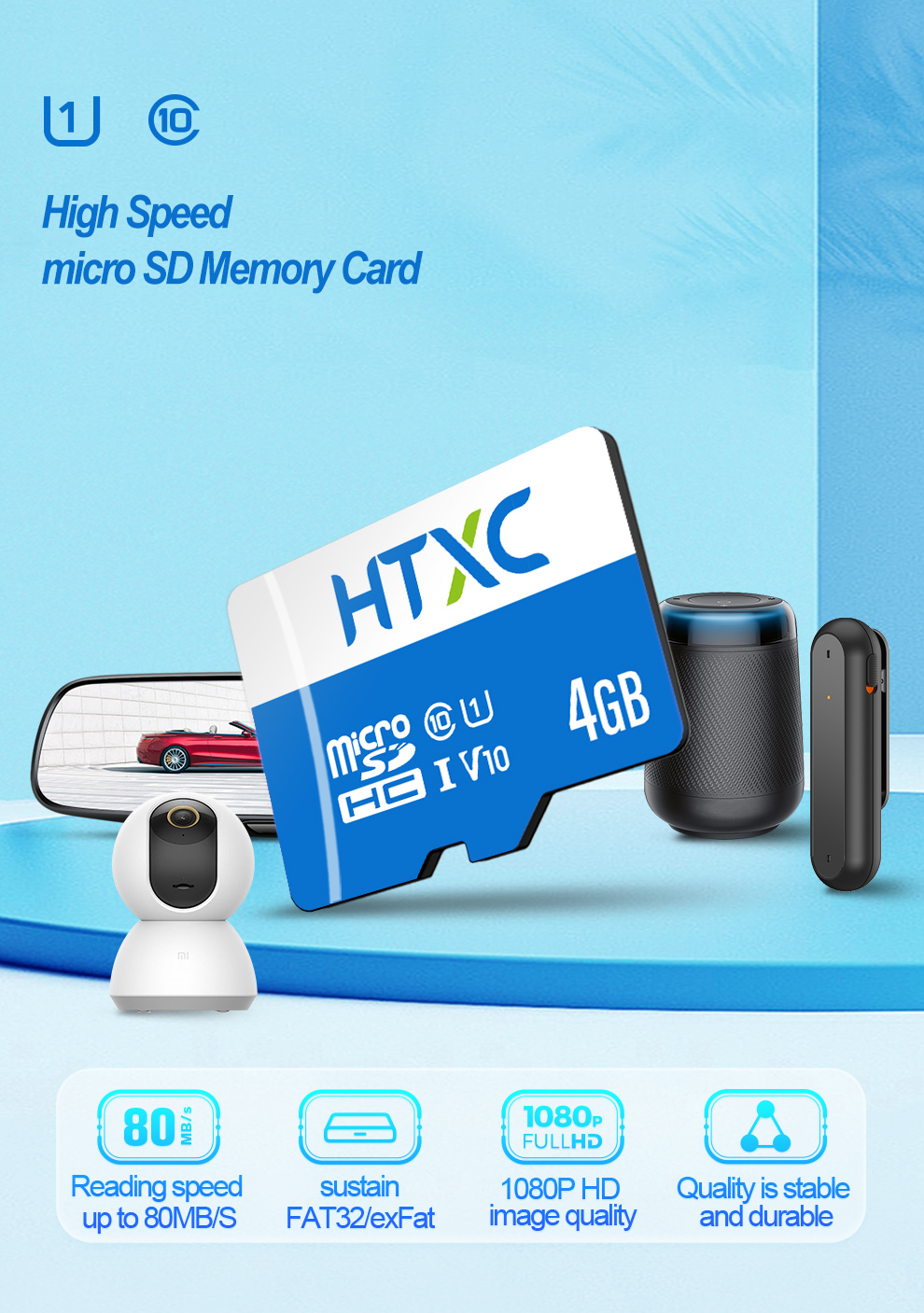 4GB microSD Memory Card