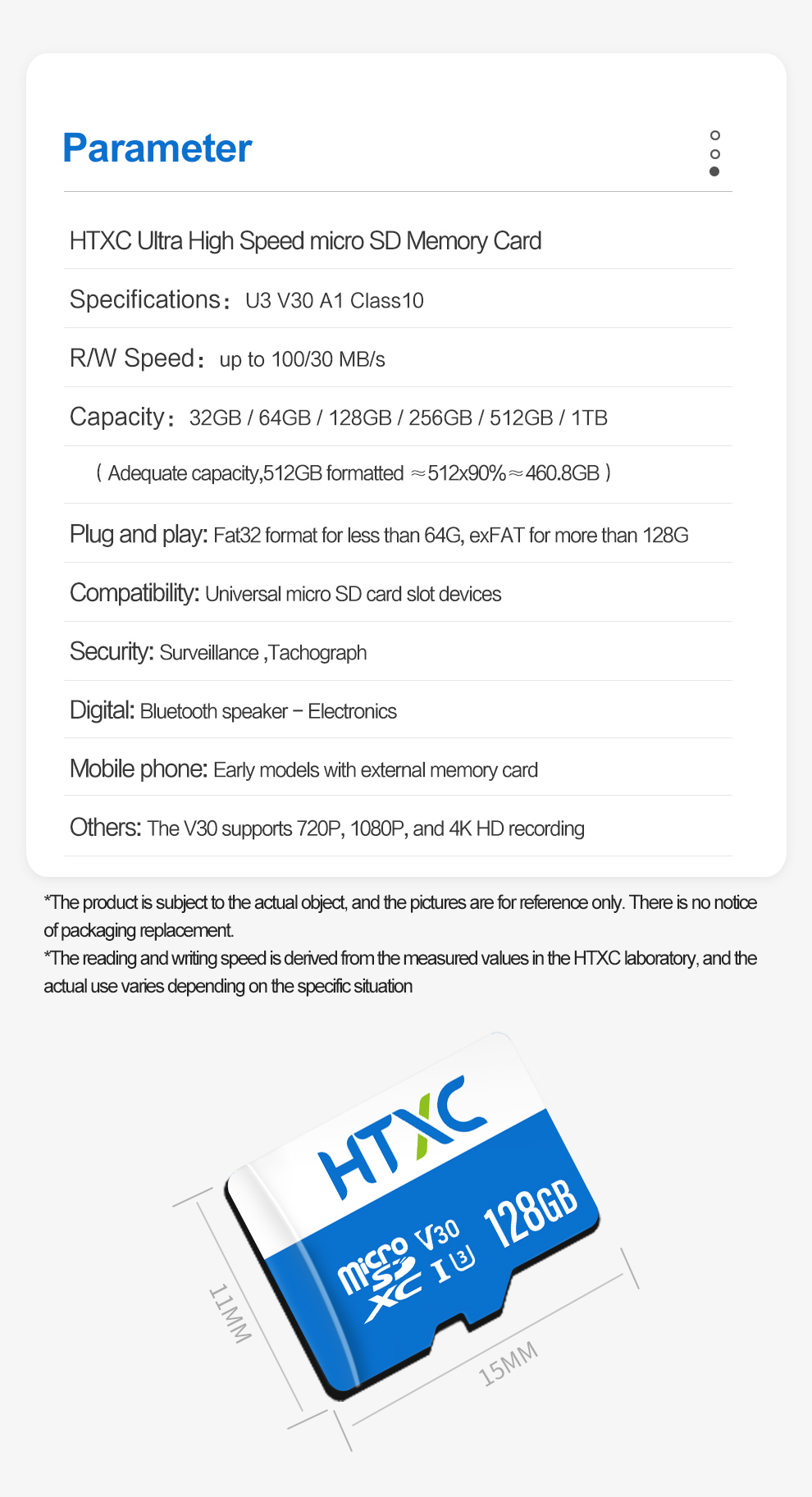 128GB microSD Memory Card