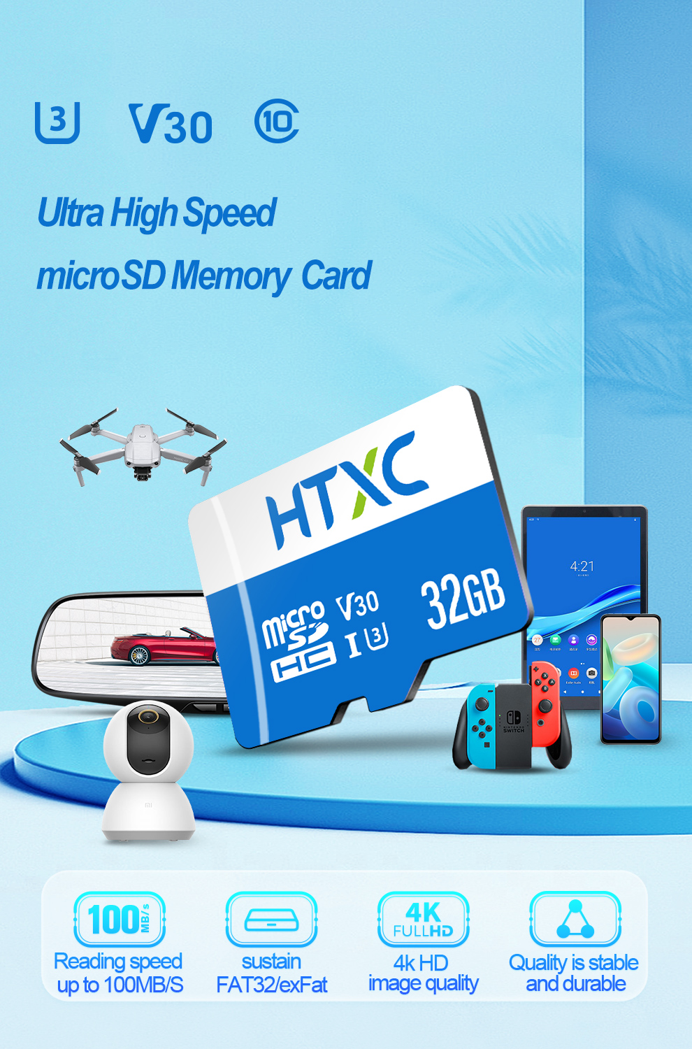 32GB microSD Memory Card