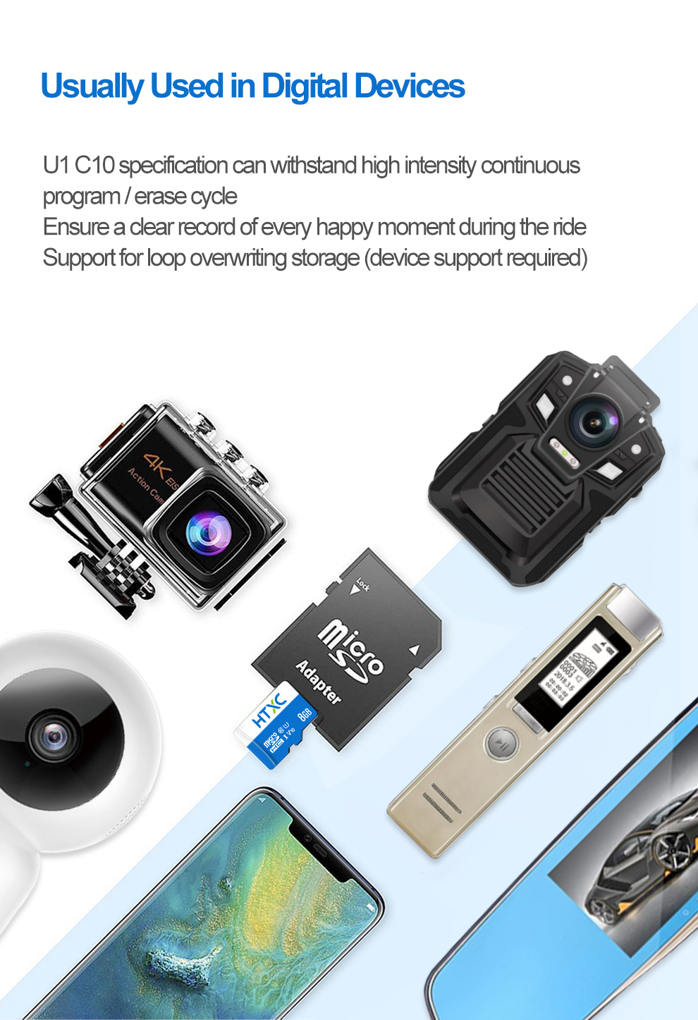 8GB microSD Memory Card