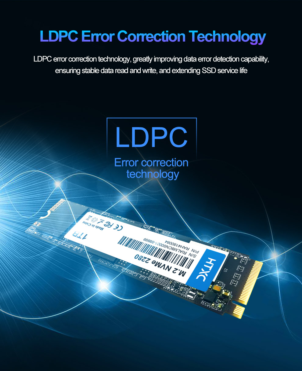 1TB SSD M.2 NVMe PCIe 3.0 Solid State Drive